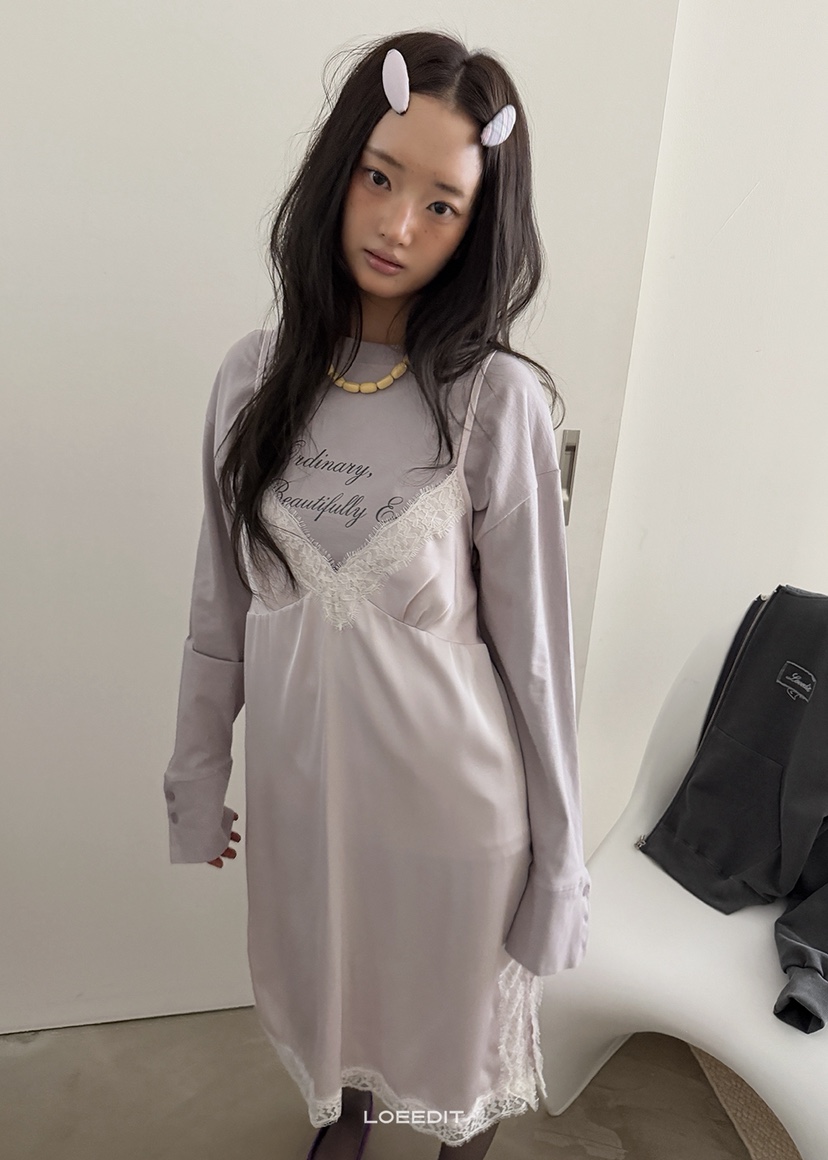 LOEEDIT東大門代購女裝新品推薦真品休閑人氣熱賣長袖T恤LOEEDIT長袖T恤