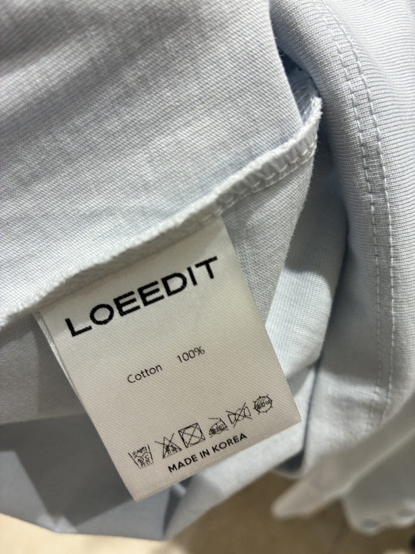LOEEDIT東大門代購女裝新品推薦真品休閑人氣熱賣長袖T恤LOEEDIT長袖T恤