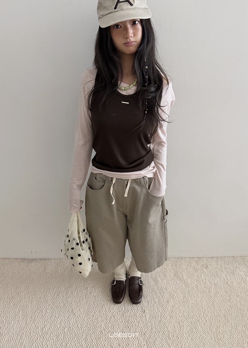 LOEEDIT東大門實拍女裝新品人氣推薦熱賣休閑真品短褲保暖LOEEDIT短褲