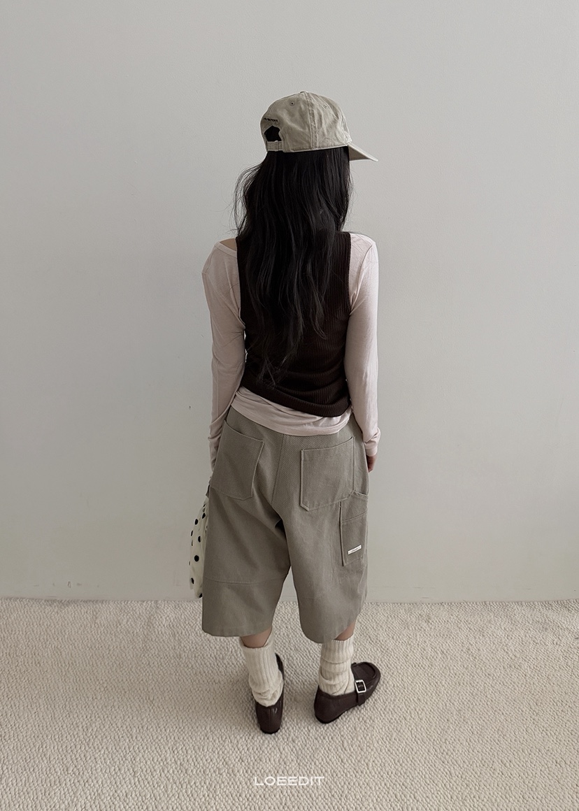LOEEDIT東大門實拍女裝新品人氣推薦熱賣休閑真品短褲保暖LOEEDIT短褲
