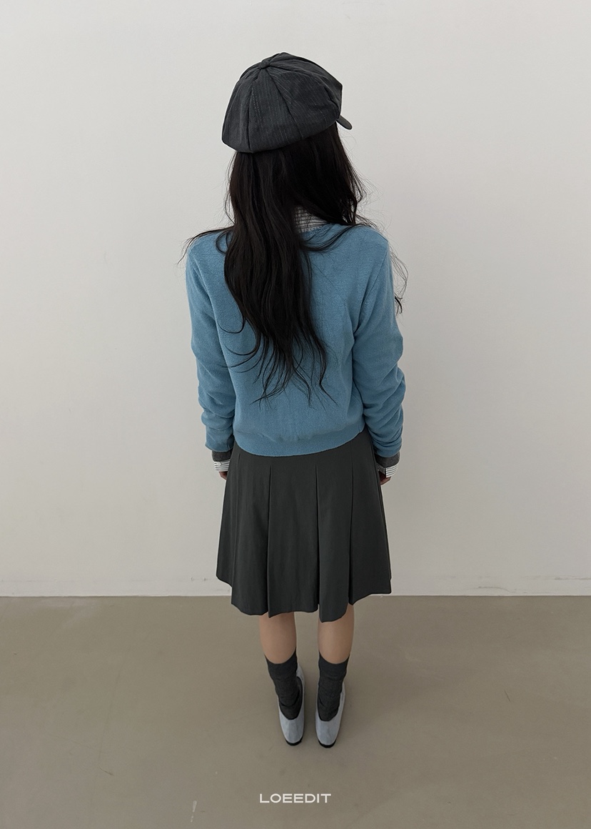 LOEEDIT韓國代購女裝新品人氣時尚休閑真品推薦針織衫開衫LOEEDIT針織衫