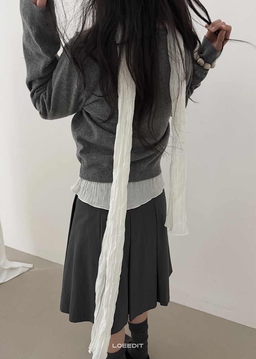 LOEEDIT韓國代購女裝新品人氣時尚休閑真品推薦針織衫開衫LOEEDIT針織衫