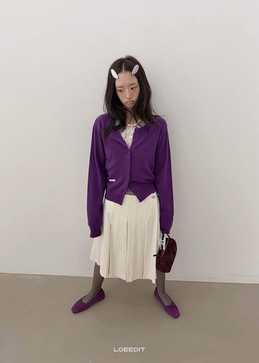 LOEEDIT韓國代購女裝新品人氣時尚休閑真品推薦針織衫開衫LOEEDIT針織衫圖色3