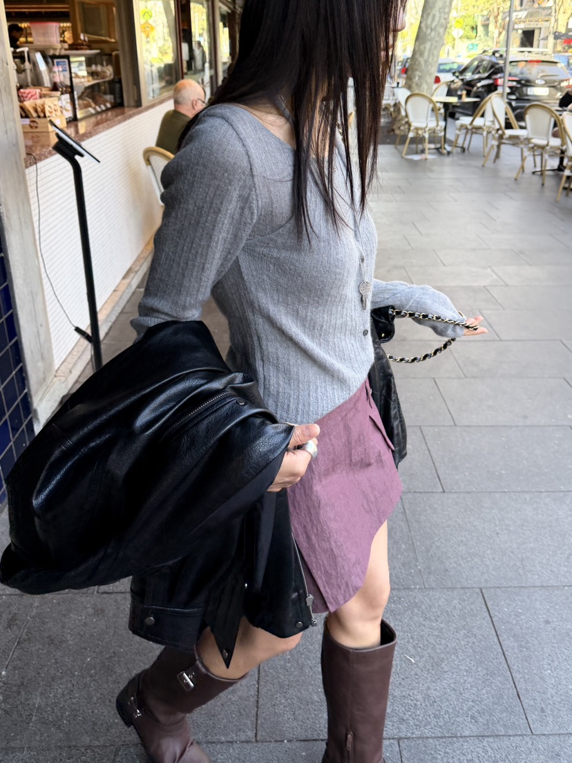 BAKING POWDER東大門直郵女士新品熱賣時尚休閑針織衫露背BAKING POWDER針織衫