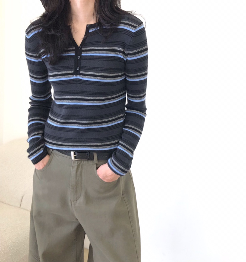 GLAD SOME東大門直郵女士新款時尚人氣推薦休閑真品針織衫GLAD SOME針織衫圖色2