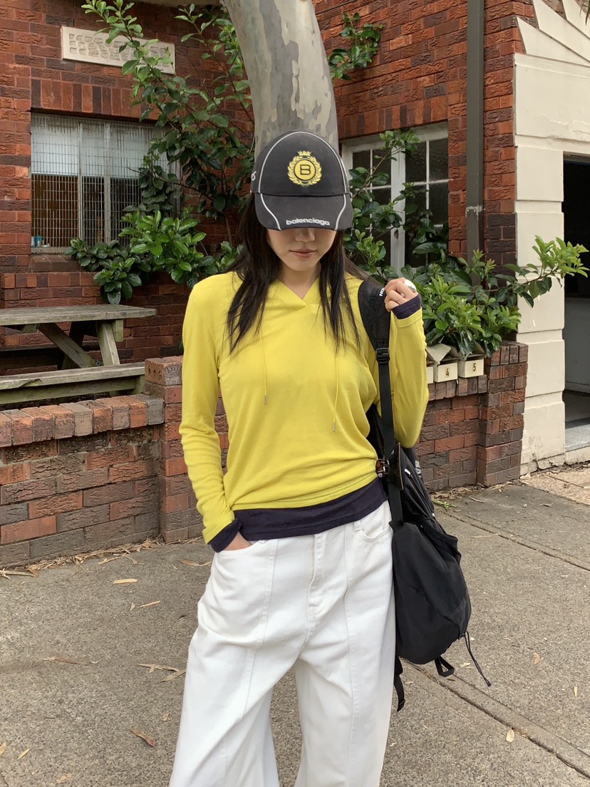 BAKING POWDER東大門實拍女士新品人氣推薦休閑熱賣長袖T恤BAKING POWDER長袖T恤
