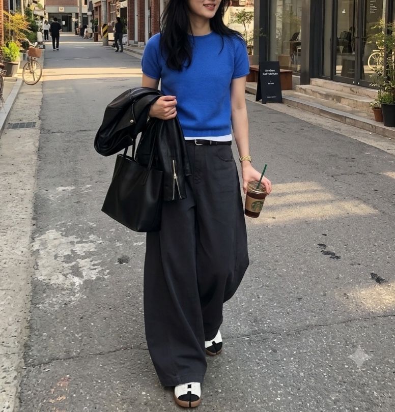 GLAD SOME韓國代購女士新品時尚人氣推薦真品休閑針織衫GLAD SOME針織衫