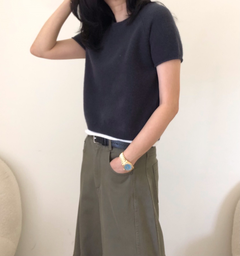GLAD SOME韓國代購女士新品時尚人氣推薦真品休閑針織衫GLAD SOME針織衫