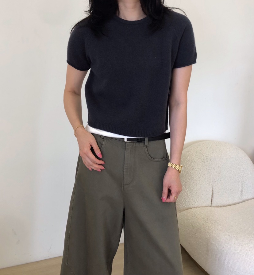 GLAD SOME韓國代購女士新品時尚人氣推薦真品休閑針織衫GLAD SOME針織衫