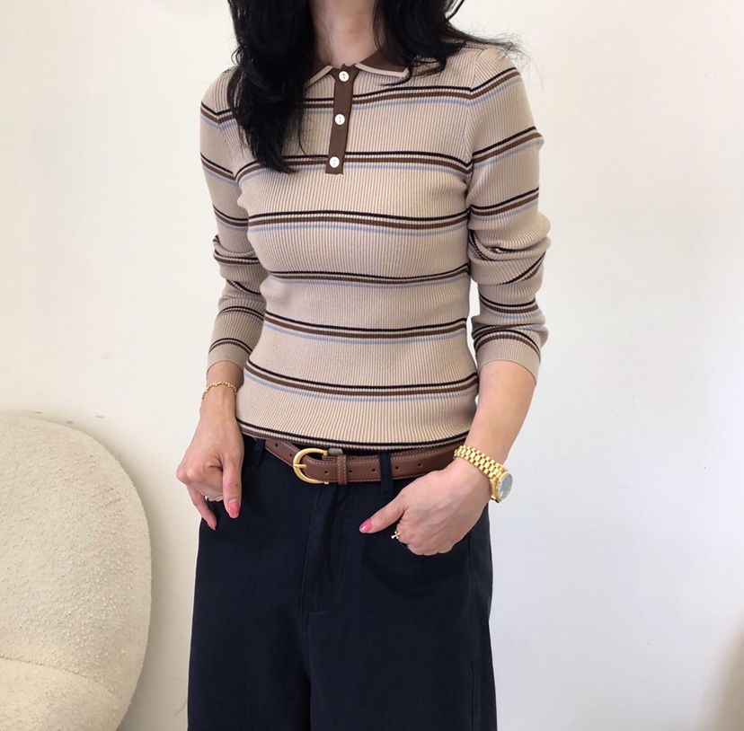 GLAD SOME韓國直郵女士新款休閑人氣熱賣時尚推薦針織衫GLAD SOME針織衫