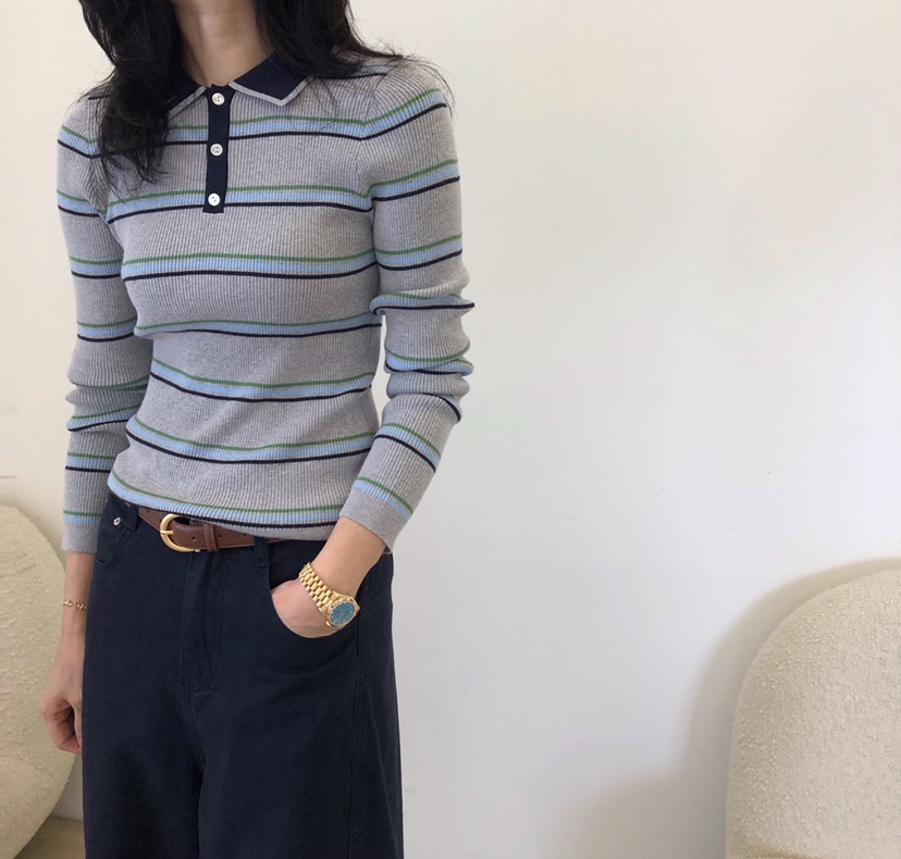 GLAD SOME韓國直郵女士新款休閑人氣熱賣時尚推薦針織衫GLAD SOME針織衫