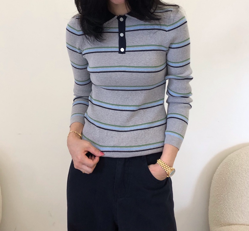 GLAD SOME韓國直郵女士新款休閑人氣熱賣時尚推薦針織衫GLAD SOME針織衫