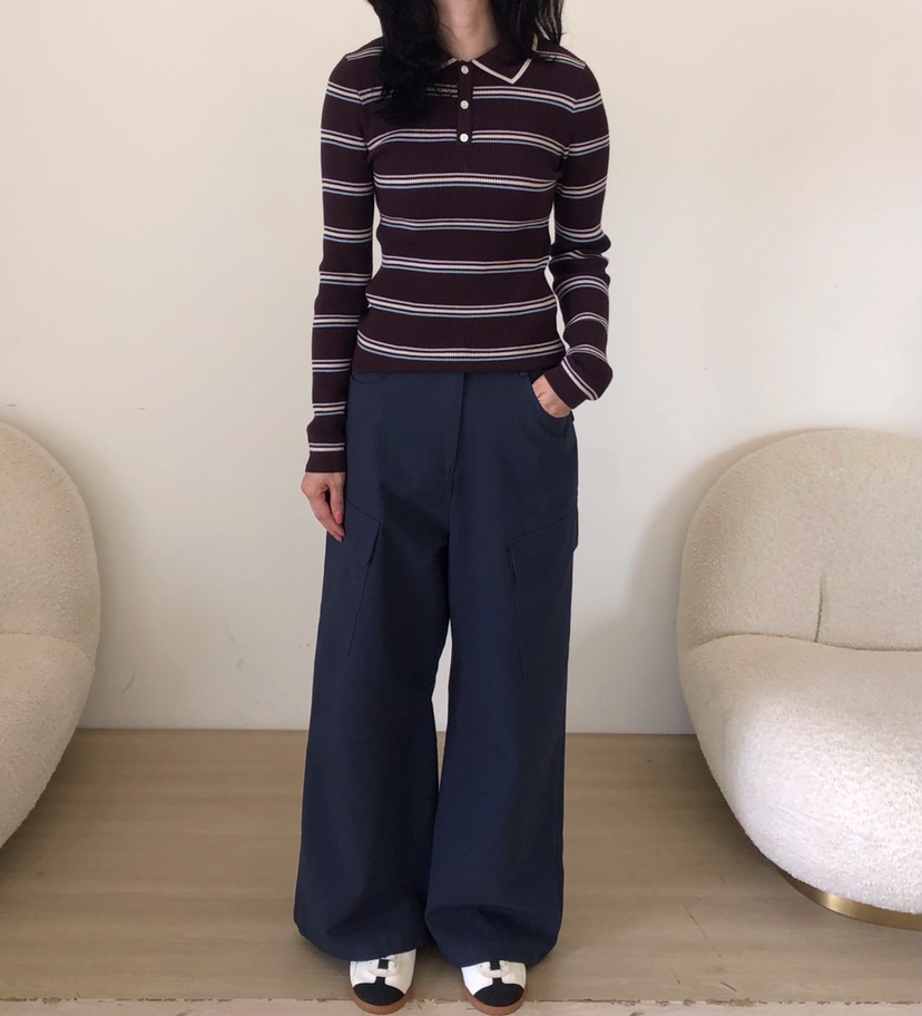 GLAD SOME韓國直郵女士新款休閑人氣熱賣時尚推薦針織衫GLAD SOME針織衫圖色2