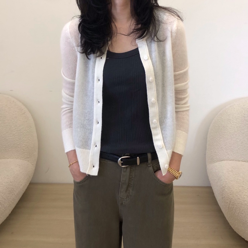 GLAD SOME東大門實拍女士新品時尚真品休閑人氣針織衫開衫GLAD SOME針織衫