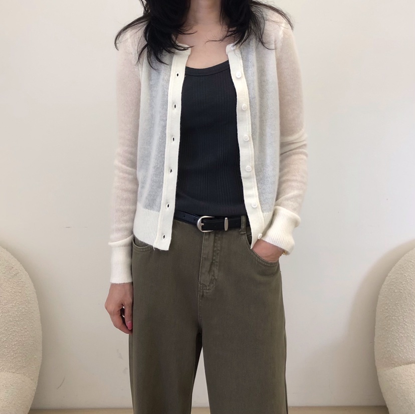 GLAD SOME東大門實拍女士新品時尚真品休閑人氣針織衫開衫GLAD SOME針織衫