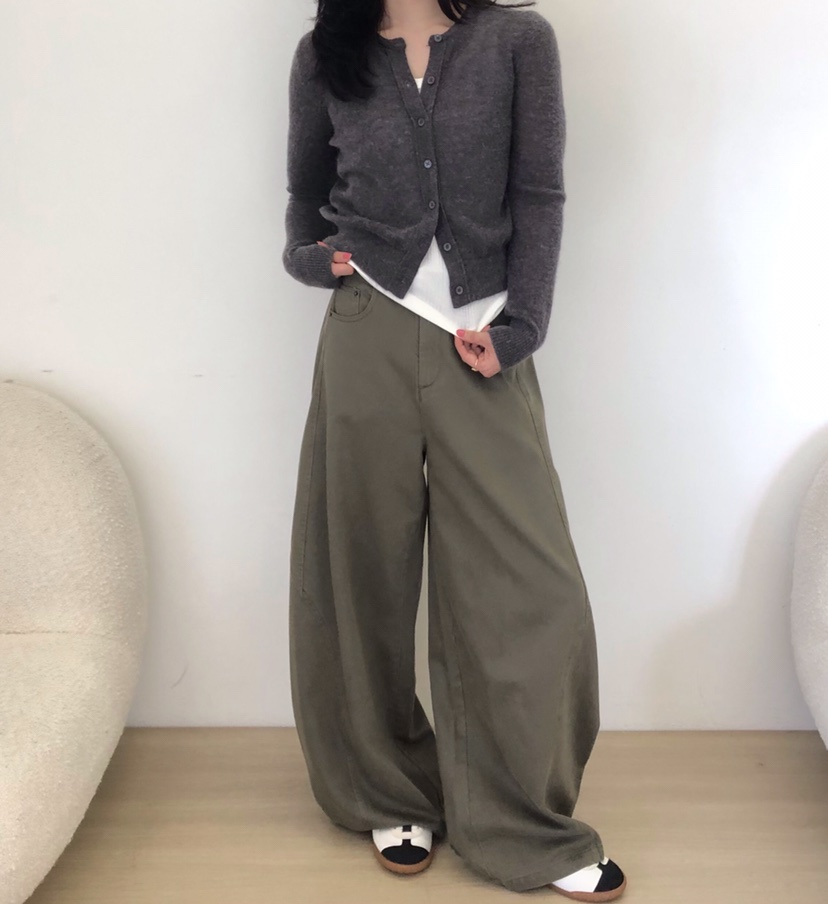 GLAD SOME東大門實拍女士新品時尚真品休閑人氣針織衫開衫GLAD SOME針織衫