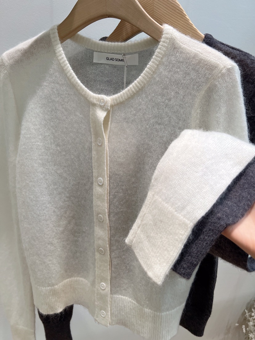 GLAD SOME東大門實拍女士新品時尚真品休閑人氣針織衫開衫GLAD SOME針織衫