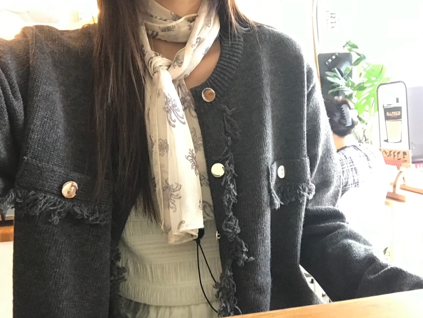 ESCHER韓國直郵女士新款人氣真品時尚休閑熱賣推薦針織衫ESCHER針織衫