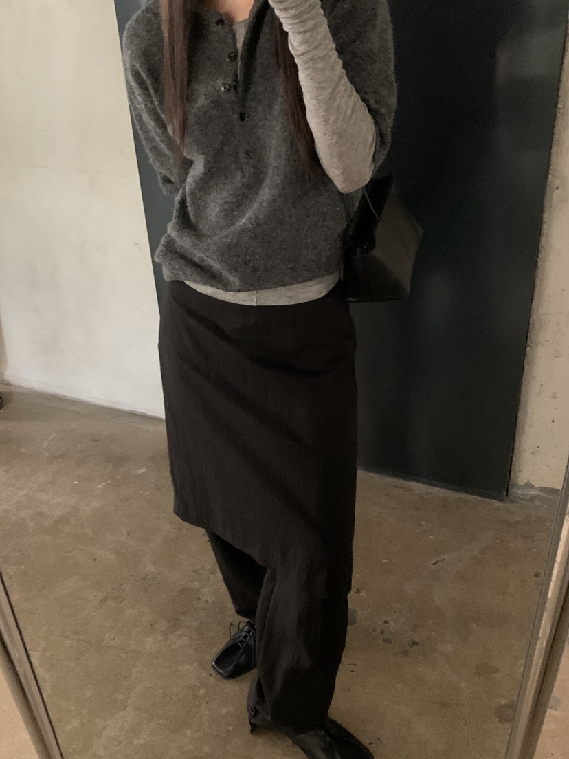 B_GARDER東大門實拍女裝新品真品時尚推薦人氣熱賣裙褲疊穿B.GARDER裙褲