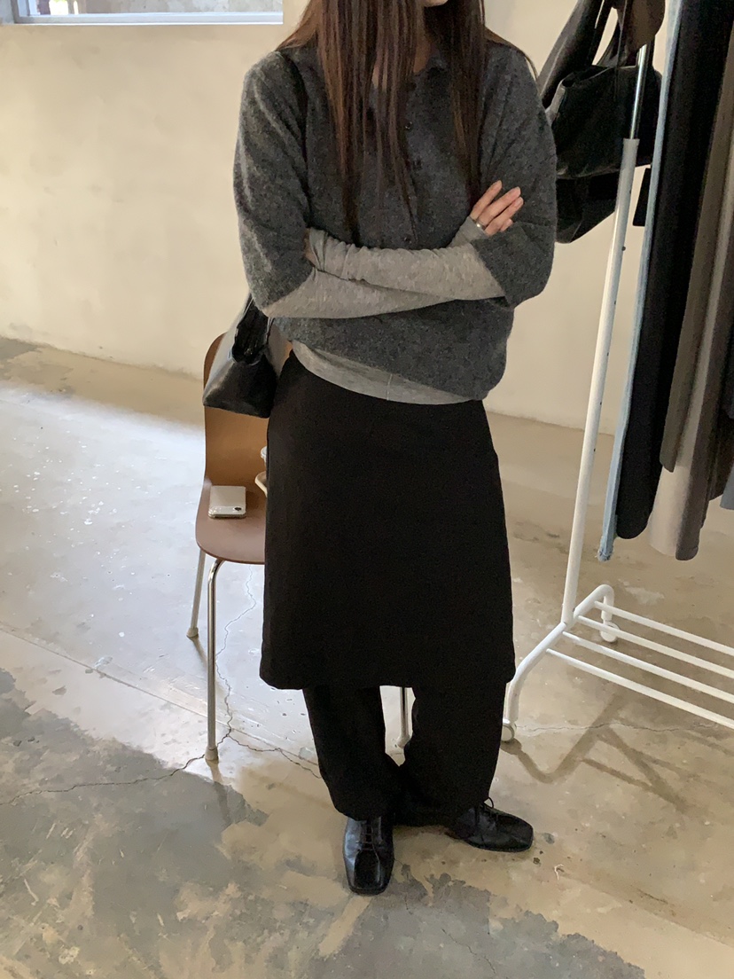 B_GARDER東大門實拍女裝新品真品時尚推薦人氣熱賣裙褲疊穿B.GARDER裙褲