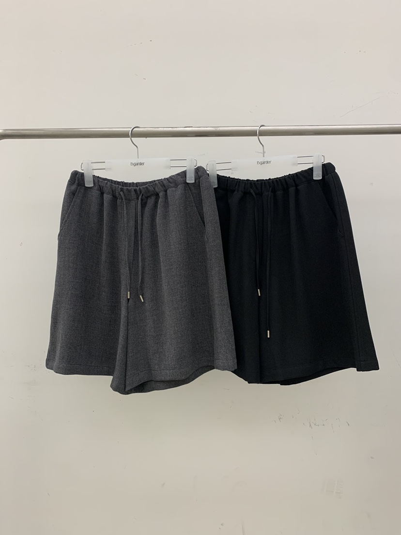 B_GARDER韓國代購女裝新款時尚人氣真品休閑推薦熱賣短褲B.GARDER短褲圖色2左二黑色