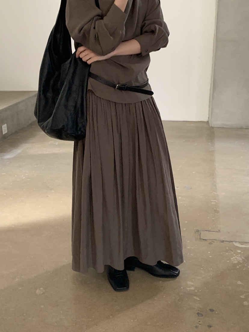 B_GARDER韓國代購女士新款休閑時尚真品熱賣推薦人氣長裙B.GARDER長裙圖色1