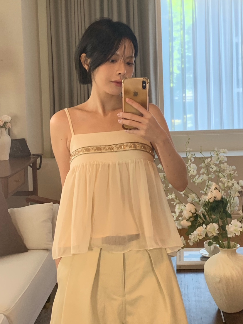 FABRIC東大門代購女裝新款熱賣時尚真品休閑人氣吊帶背心FABRIC吊帶/背心