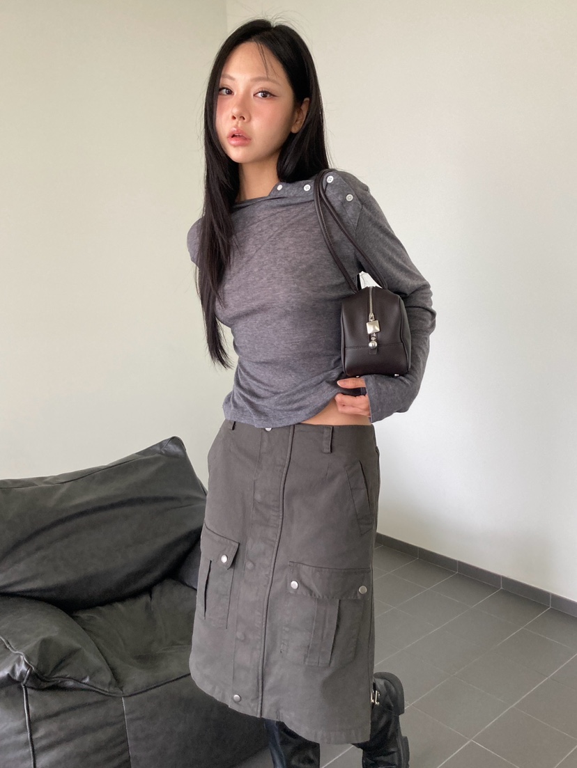 MORE THAN-P韓國直郵女裝新款休閑熱賣時尚人氣長袖T恤MORE THAN長袖T恤
