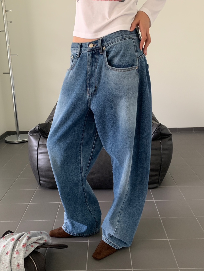 MORE THAN-P東大門代購女裝新品人氣熱賣真品推薦牛仔褲MORE THAN牛仔褲