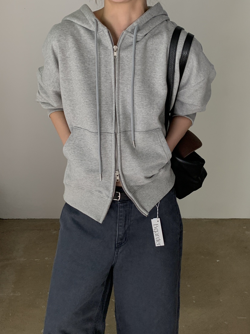 B_GARDER韓國代購女士新品推薦休閑人氣真品熱賣衛衣拉鏈B.GARDER衛衣