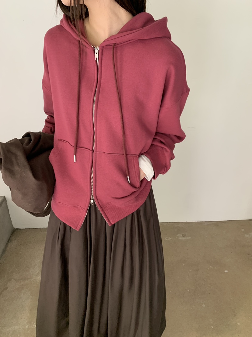B_GARDER韓國代購女士新品推薦休閑人氣真品熱賣衛衣拉鏈B.GARDER衛衣