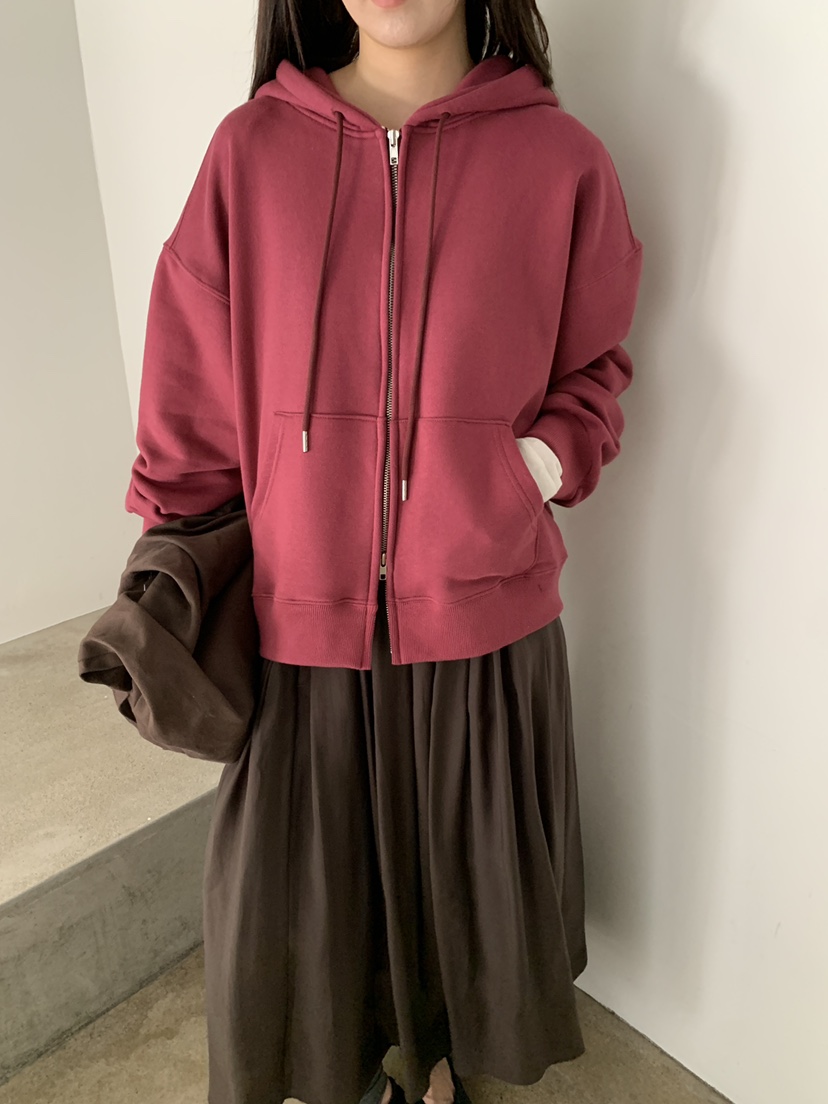B_GARDER韓國代購女士新品推薦休閑人氣真品熱賣衛衣拉鏈B.GARDER衛衣圖色1