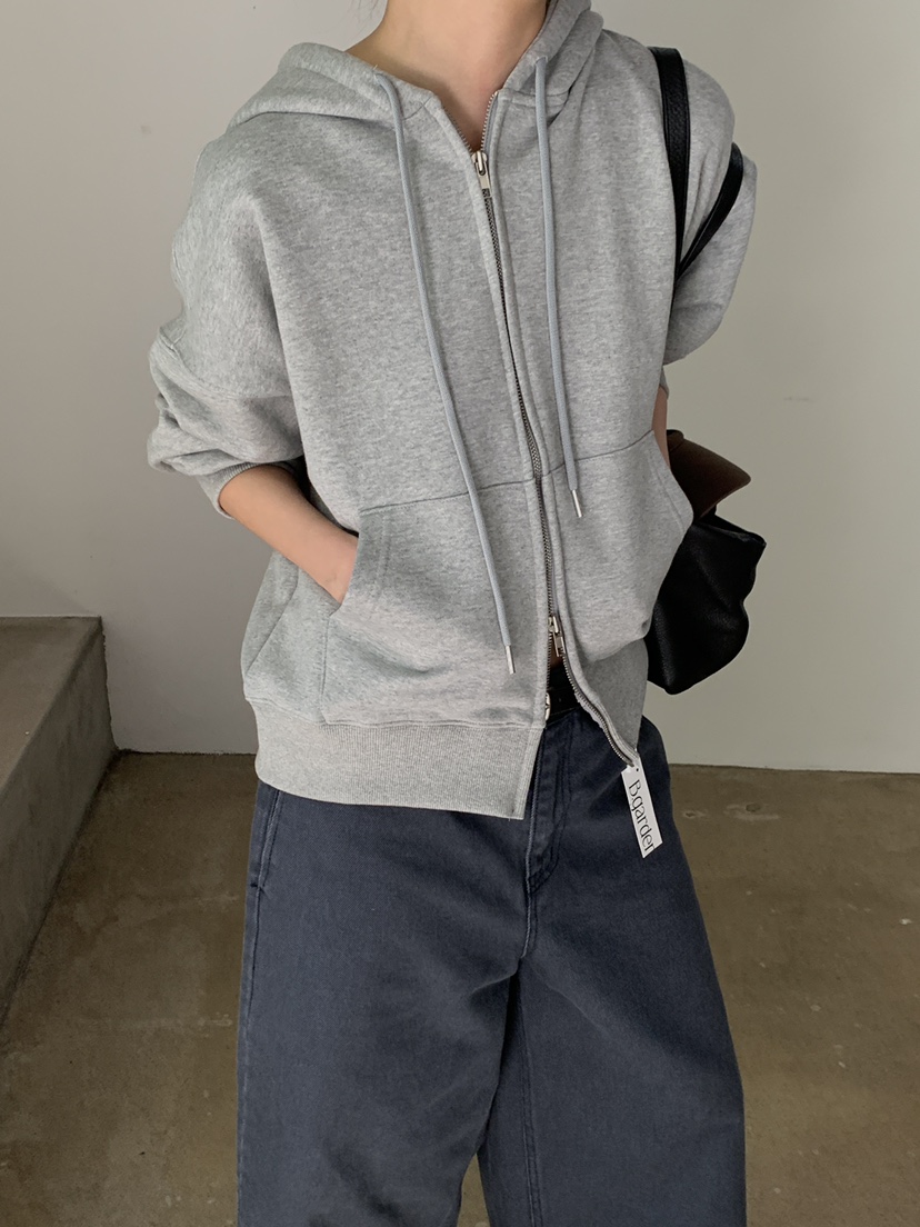 B_GARDER韓國代購女士新品推薦休閑人氣真品熱賣衛衣拉鏈B.GARDER衛衣圖色2