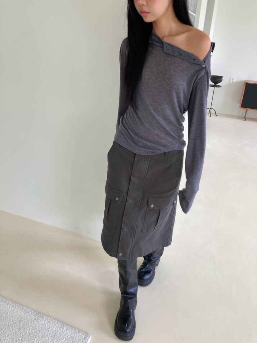 MORE THAN-P東大門直郵女裝新款人氣休閑推薦半身裙中短裙MORE THAN半身裙/中短裙