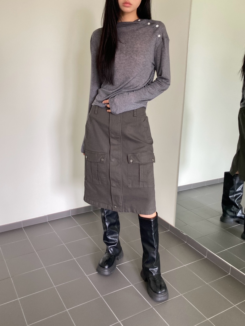 MORE THAN-P東大門直郵女裝新款人氣休閑推薦半身裙中短裙MORE THAN半身裙/中短裙