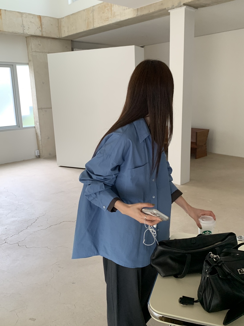 B_GARDER韓國直郵女士新品推薦真品熱賣人氣休閑襯衫蕾絲衫B.GARDER襯衫/蕾絲衫