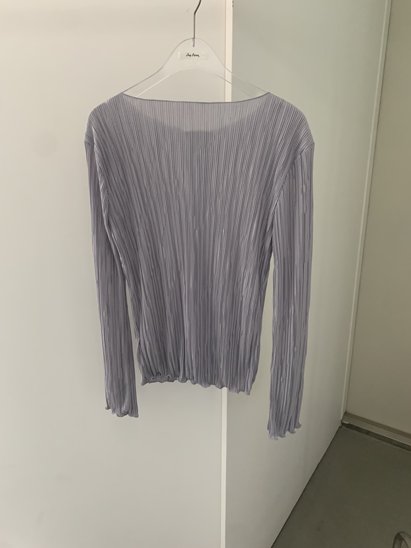 SHOP POSTER東大門代購女士新品真品熱賣人氣長袖T恤褶裥SHOP POSTER長袖T恤