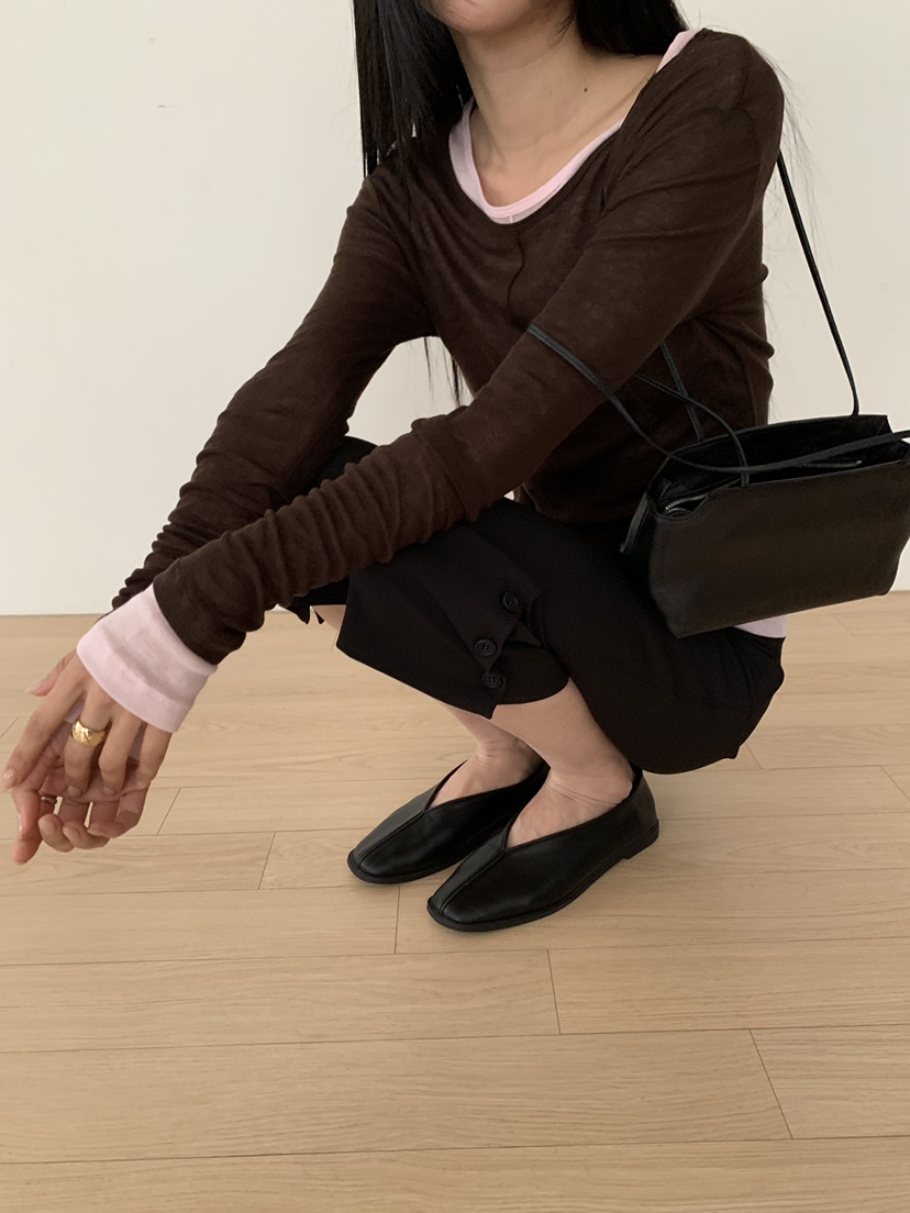 B_GARDER東大門代購女裝新品熱賣推薦人氣時尚真品長袖T恤B.GARDER長袖T恤