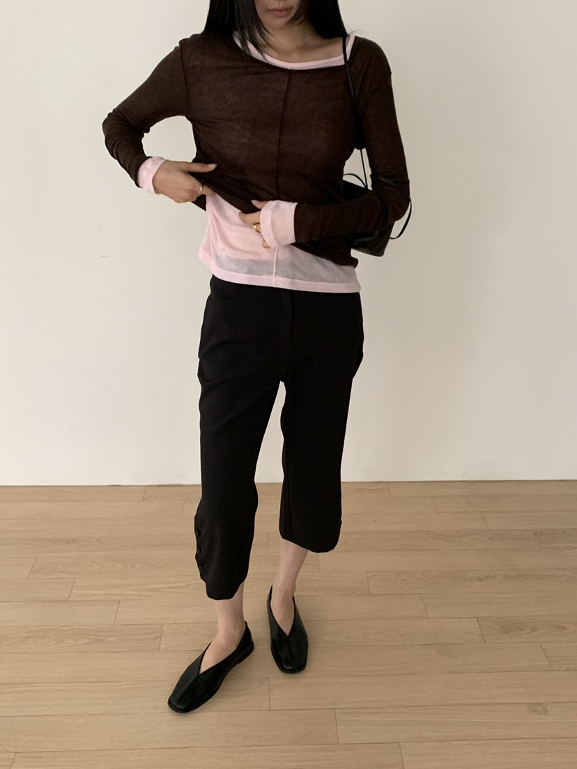 B_GARDER東大門代購女裝新品熱賣推薦人氣時尚真品長袖T恤B.GARDER長袖T恤