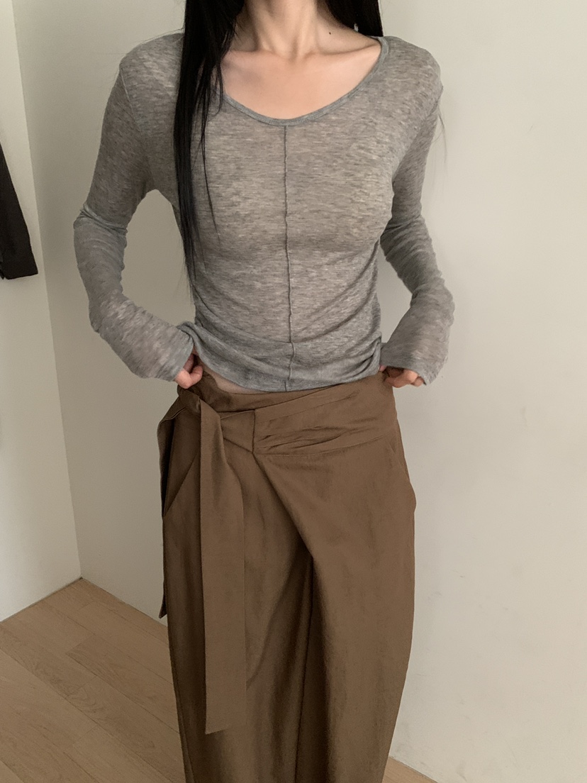 B_GARDER東大門代購女裝新品熱賣推薦人氣時尚真品長袖T恤B.GARDER長袖T恤
