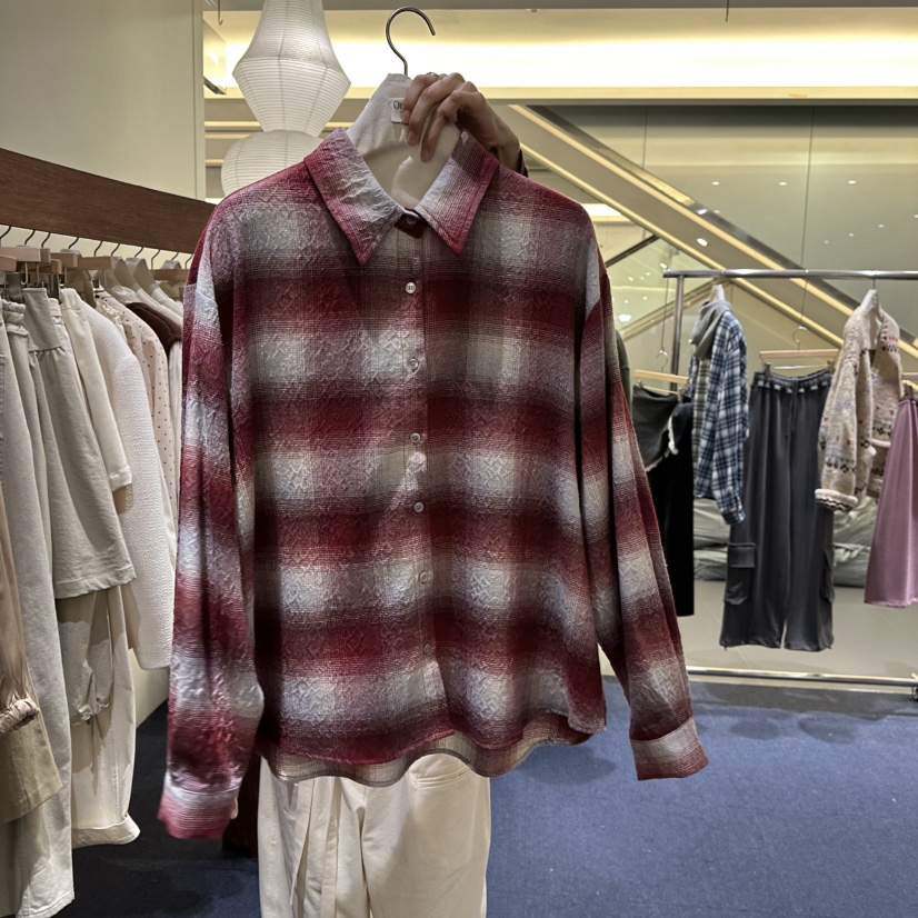 FURE韓國代購女裝新品熱賣推薦休閑真品時尚人氣襯衫蕾絲衫FURE襯衫/蕾絲衫圖色3