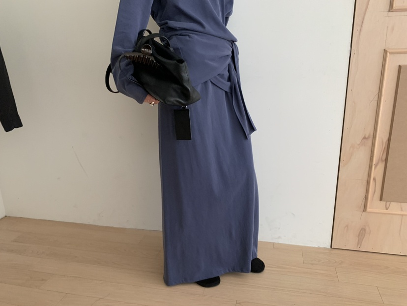 B_GARDER東大門實拍女士新品推薦時尚人氣熱賣真品休閑長裙B.GARDER長裙