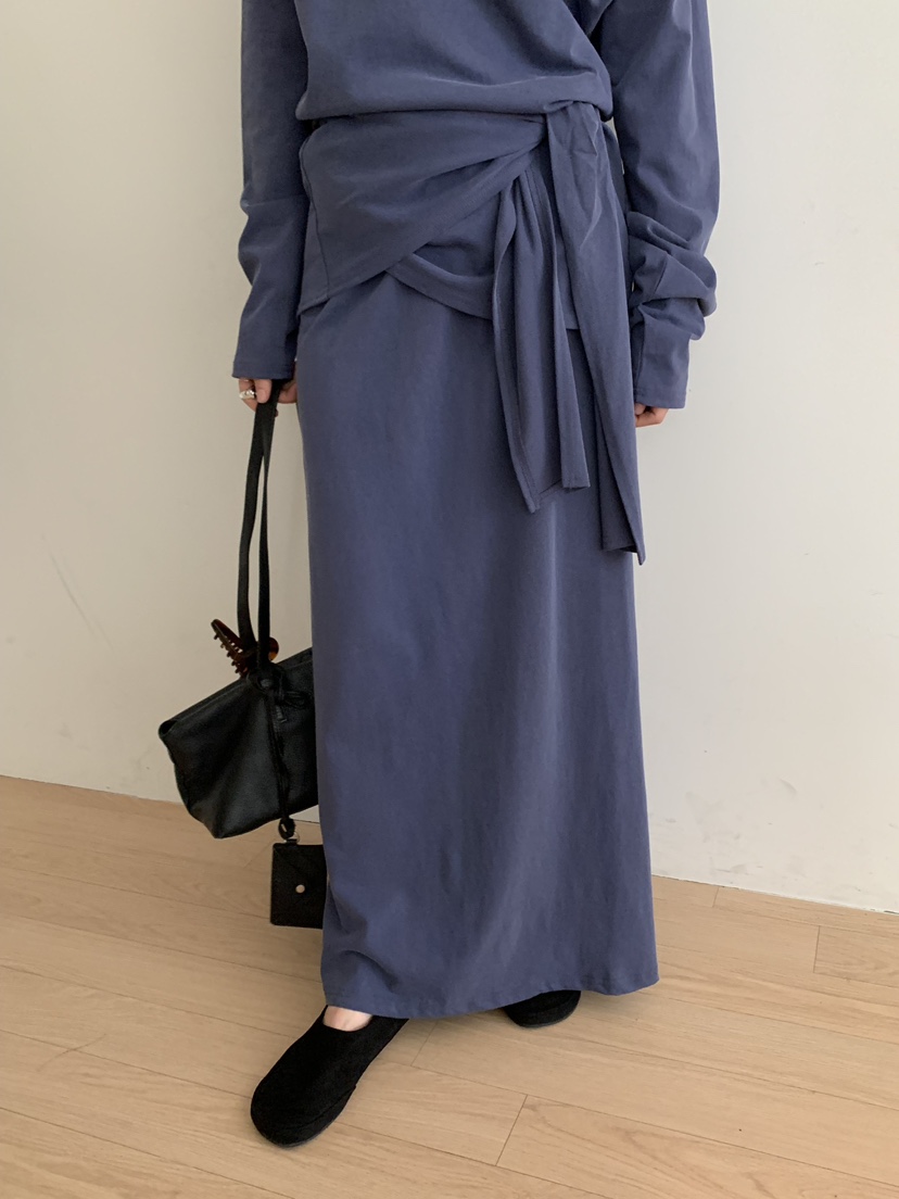 B_GARDER東大門實拍女士新品推薦時尚人氣熱賣真品休閑長裙B.GARDER長裙