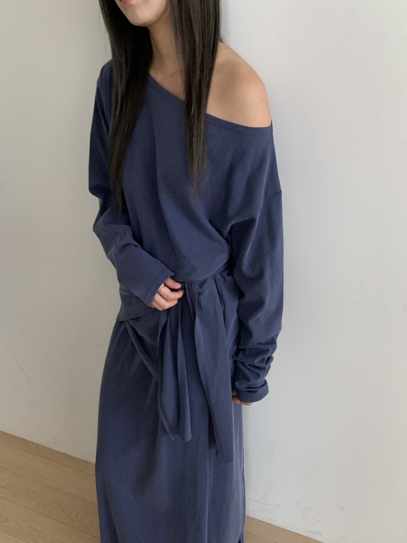 B_GARDER東大門實拍女士新品推薦時尚人氣熱賣真品休閑長裙B.GARDER長裙