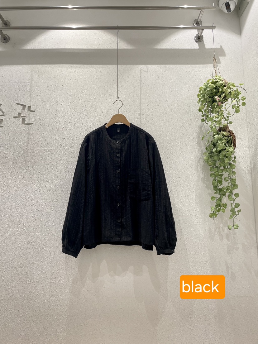 GALLERY-A韓國直郵女裝新品真品休閑時尚襯衫蕾絲衫提花GALLERY襯衫/蕾絲衫圖色3