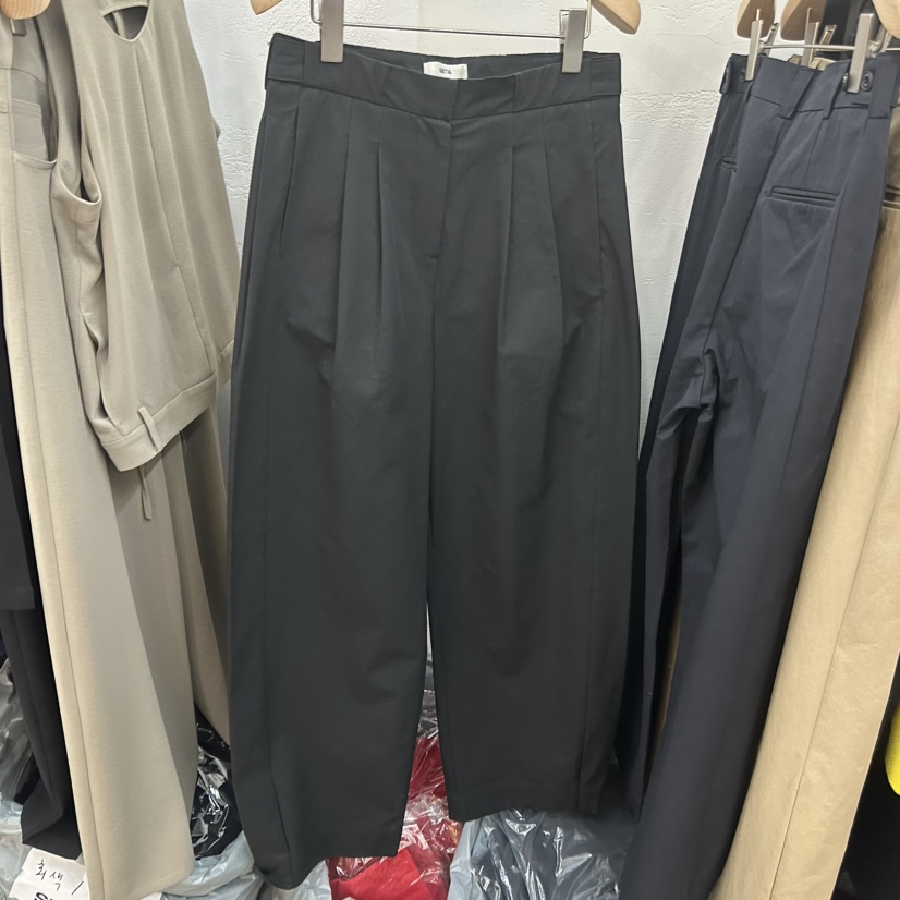 SETA東大門實拍女裝新款真品人氣休閑熱賣推薦時尚休閑褲SETA休閑褲圖色3黑色