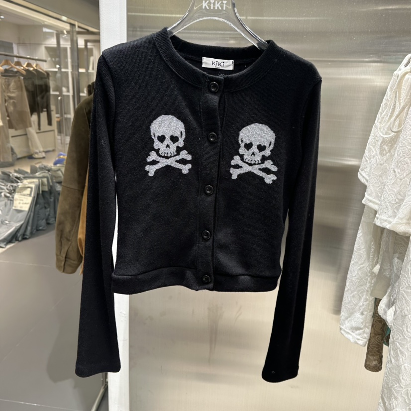 KIKI東大門實拍女士新品真品休閑熱賣推薦時尚人氣開衫KIKI開衫圖色2