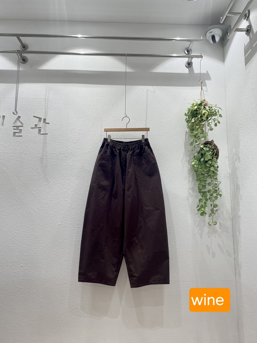 GALLERY-A韓國代購女士新品人氣休閑熱賣時尚休閑褲口袋GALLERY休閑褲圖色2