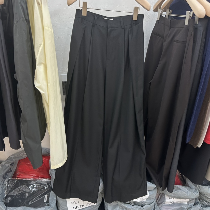 SETA東大門實拍女士新款時尚真品熱賣推薦休閑人氣休閑褲SETA休閑褲圖色3黑色