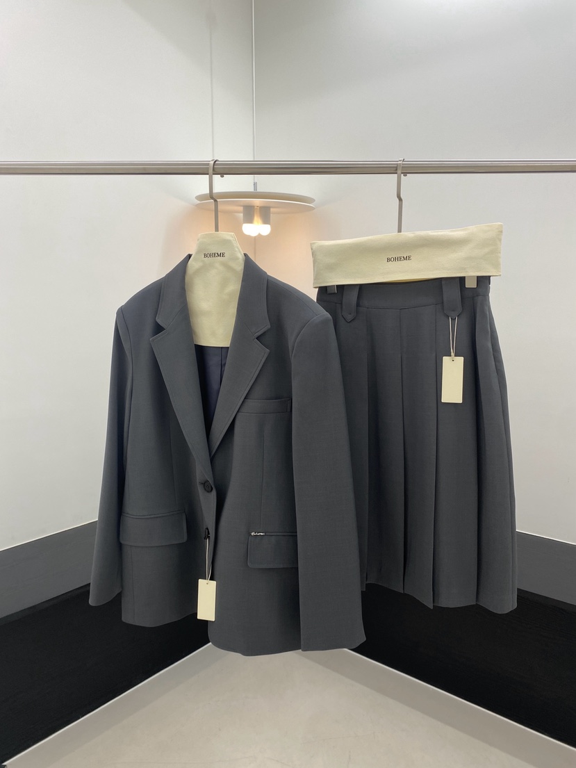 BOHEME韓國代購女士新款休閑真品人氣時尚推薦熱賣西裝西服BOHEME西裝/西服
